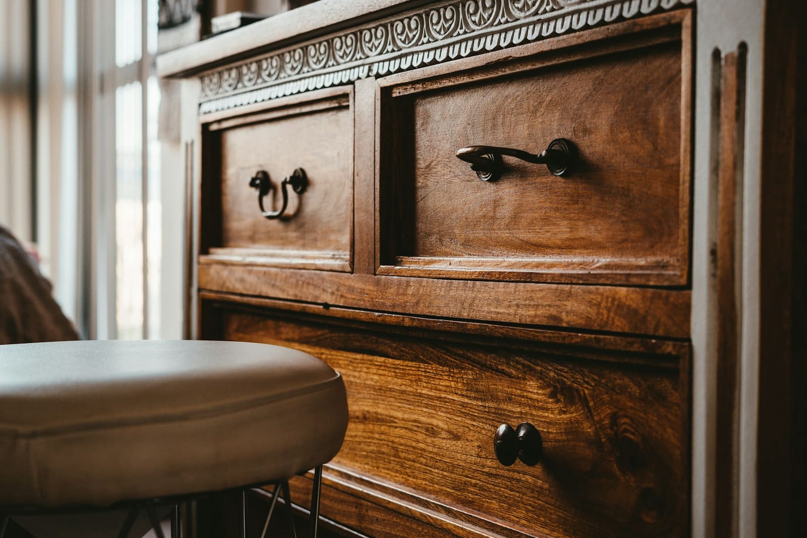 Commode ancienne restaurée